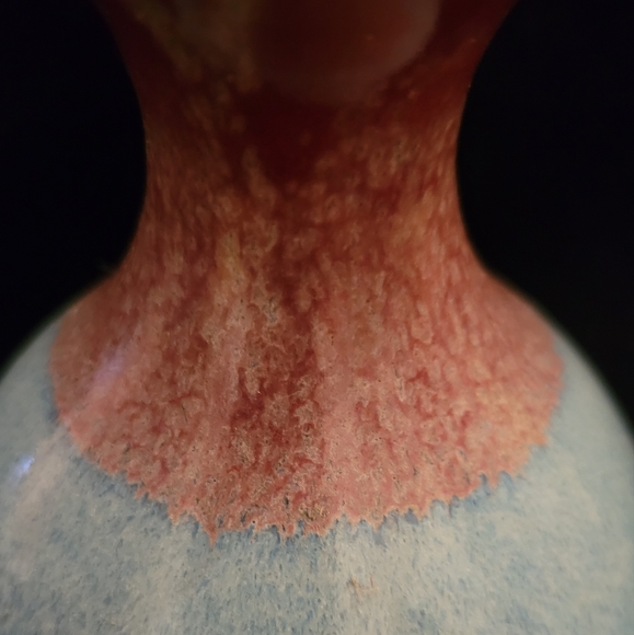 Handcrafted Fine Pottery Vase and Bowl. Signed and numbered. - Picture 6 of 6